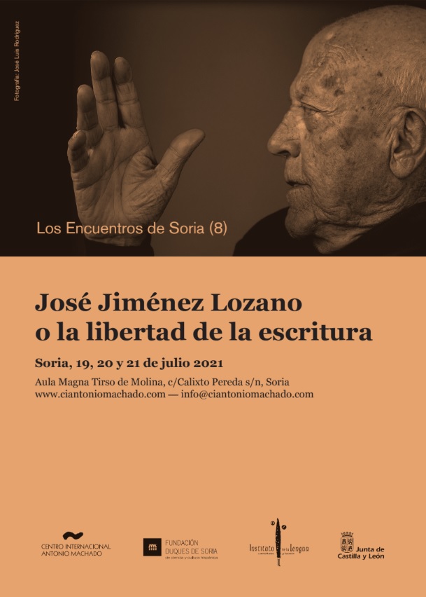 Cartel Encuentro Internacional: Jos Jimnez Lozano o la libertad de escritura